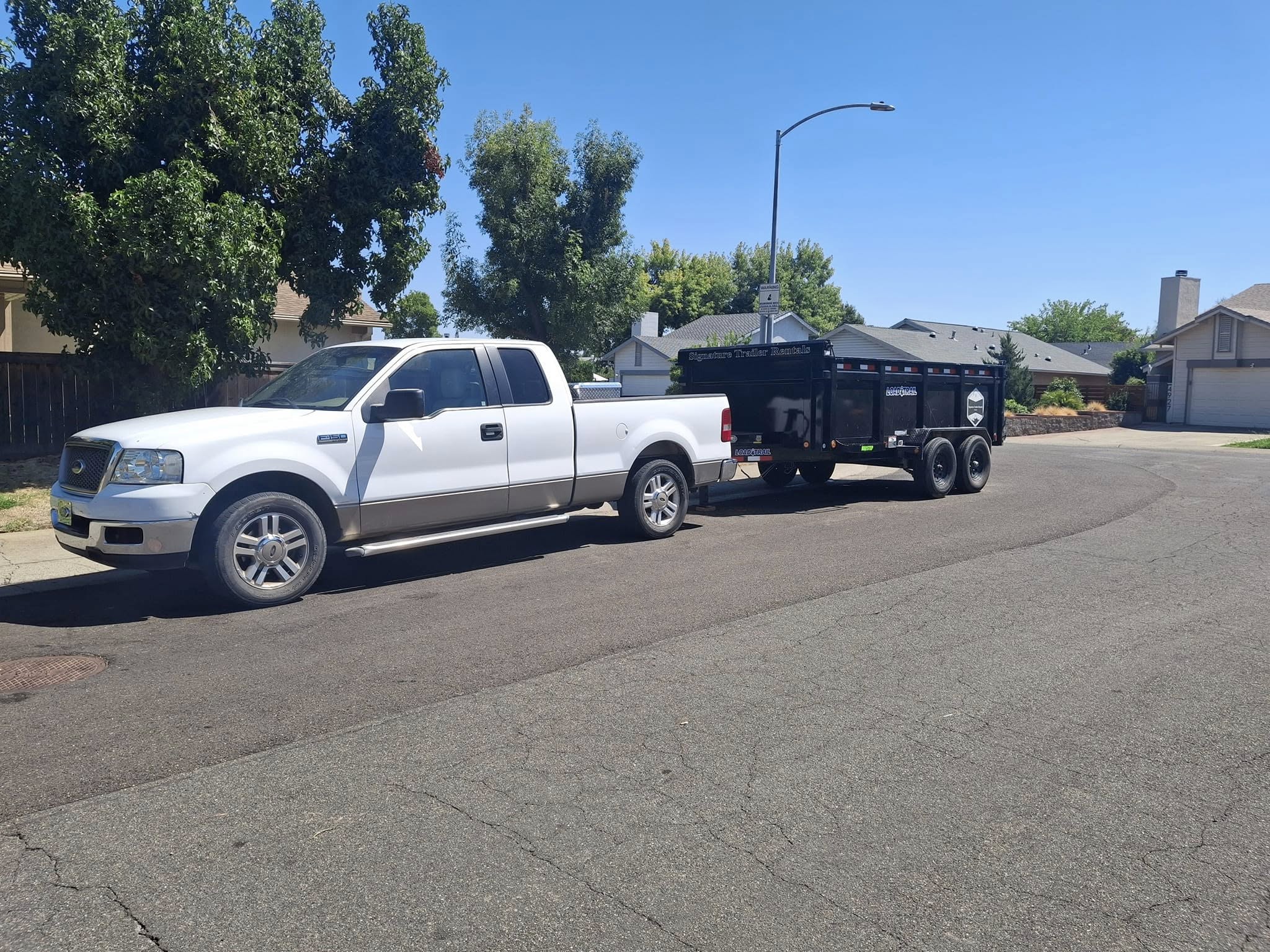 Robertson Junk Removal Truck
